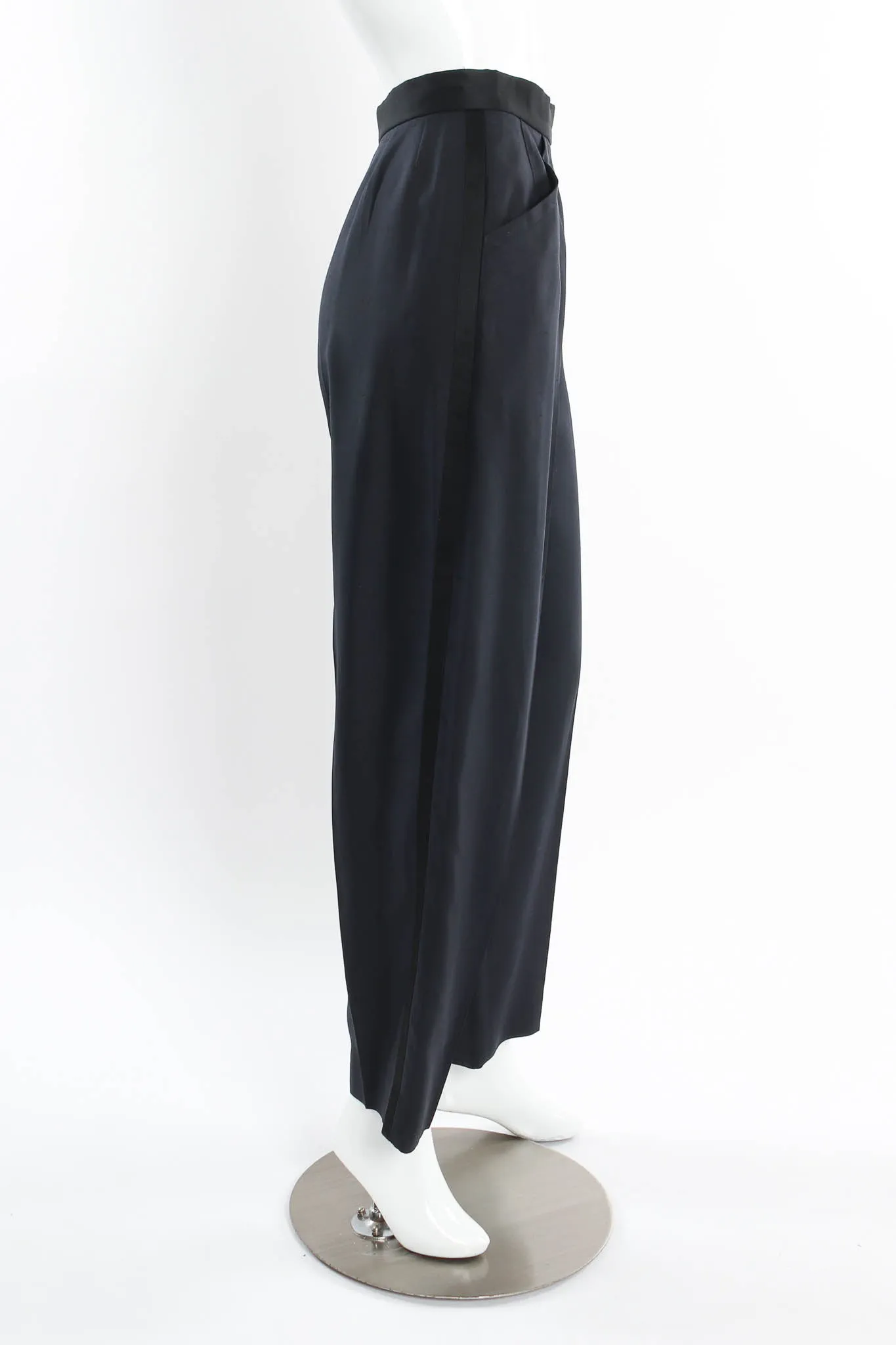 Wool Tuxedo Pant