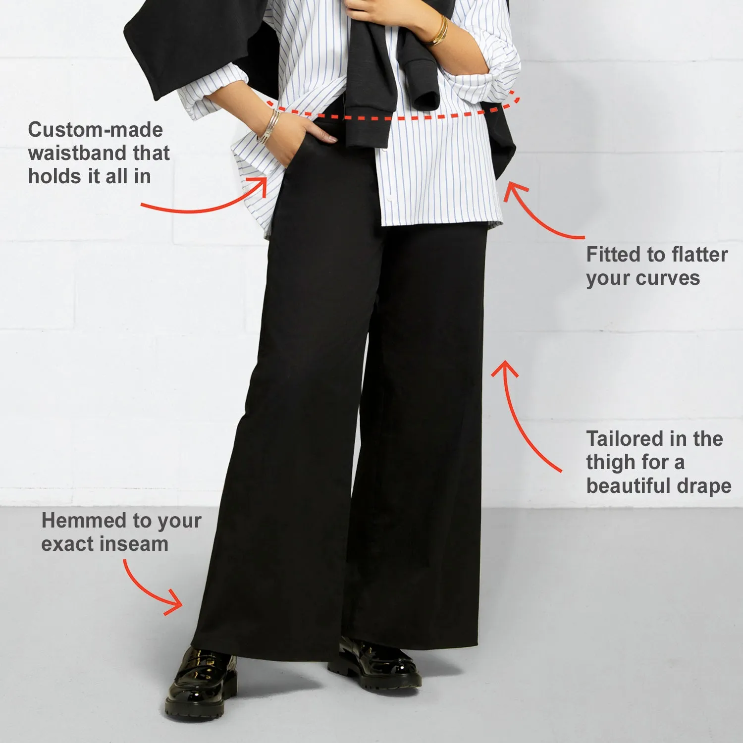 Work to Weekend Bundle - Wide Leg Black