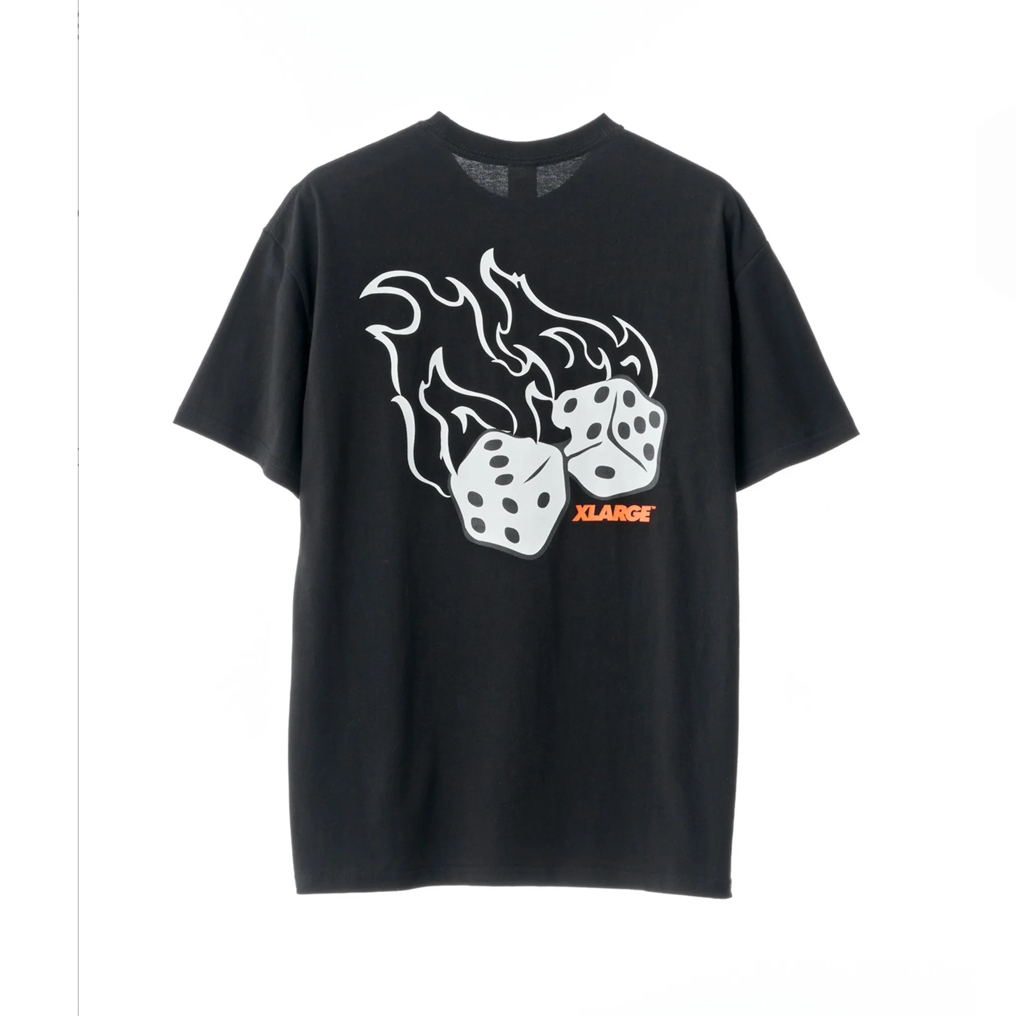 X-Large Fire Dice Tee Black