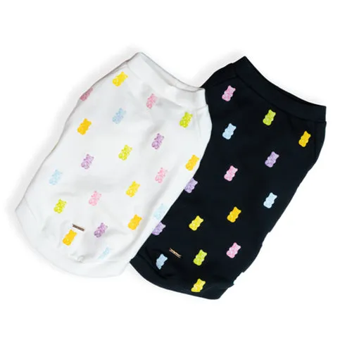 Yummy Bear Crewneck Top in Black
