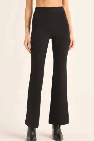 Z Supply: Do It All Flare Pant in Black